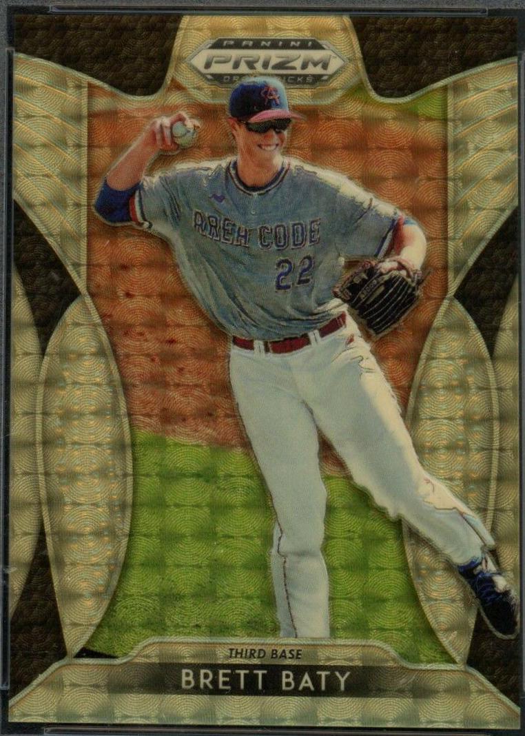Brett Baty [Gold Prizm] #16