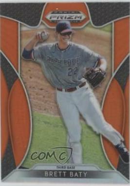 Brett Baty [Orange Prizm] #16