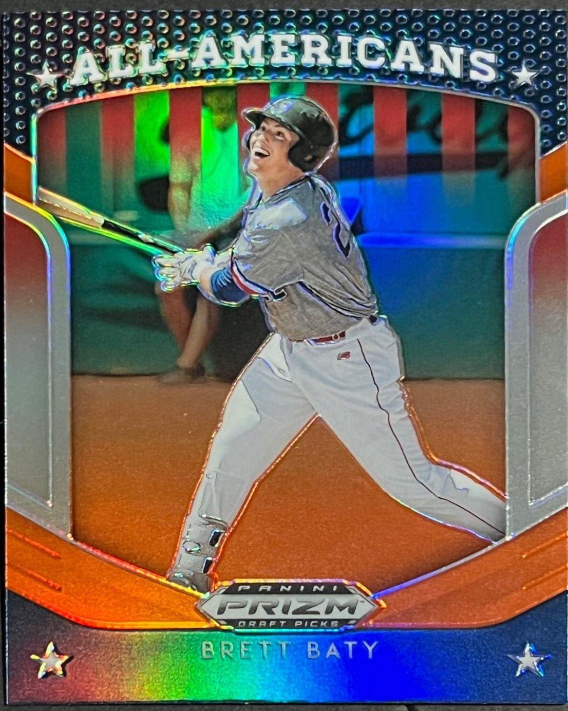 Brett Baty [Orange Prizm] #44