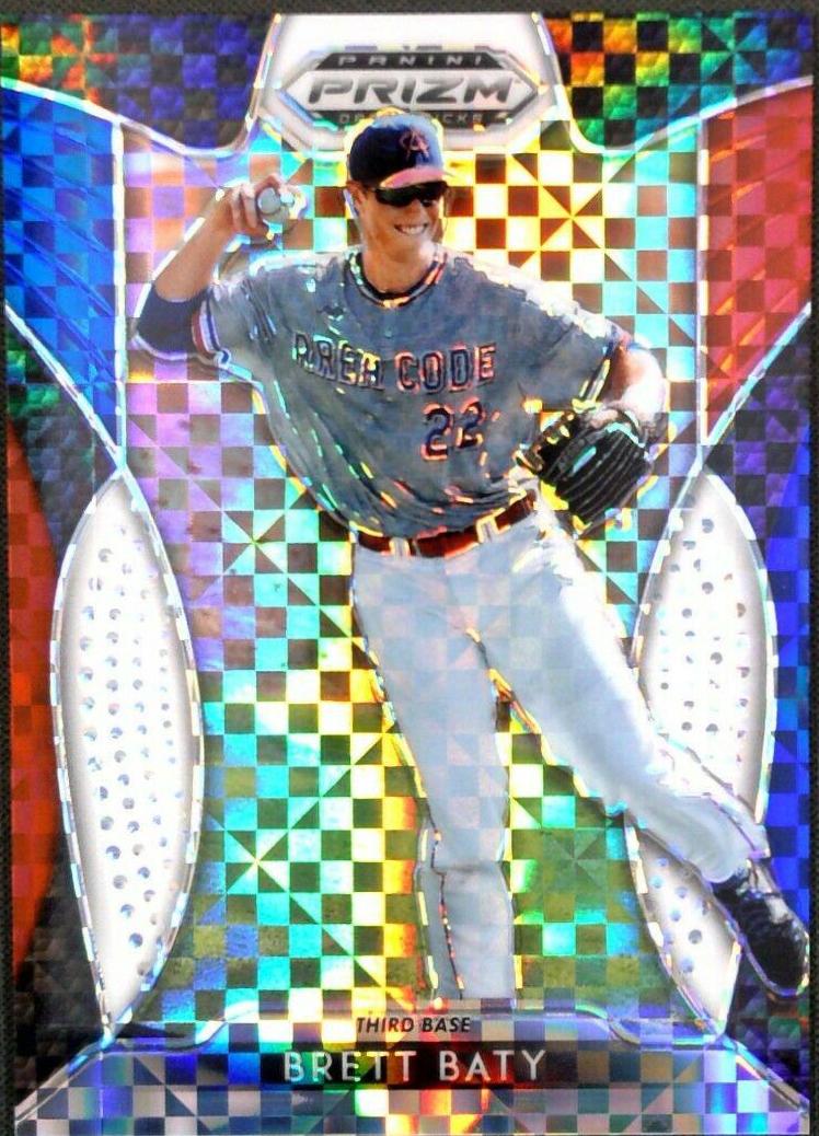 Brett Baty [Red, White, Blue Prizm] #16