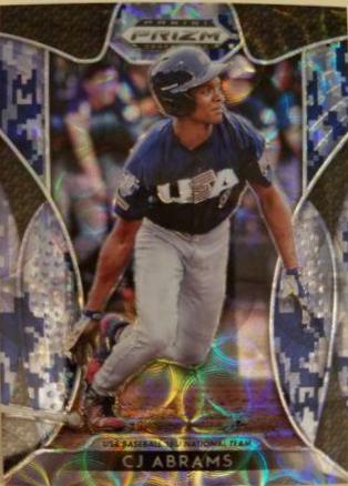 CJ Abrams [Camo Prizm] #62