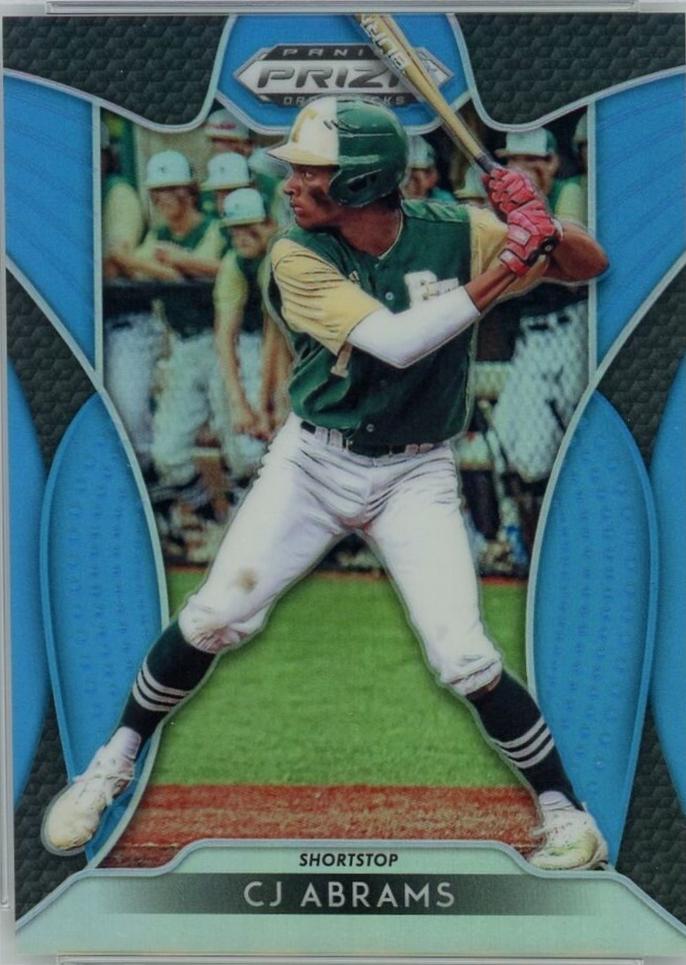 CJ Abrams [Carolina Blue Prizm] #4