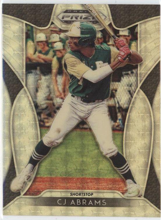 CJ Abrams [Gold Prizm] #4