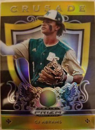 CJ Abrams [Gold Prizm] #75