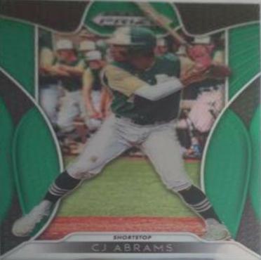 CJ Abrams [Green Prizm] #4
