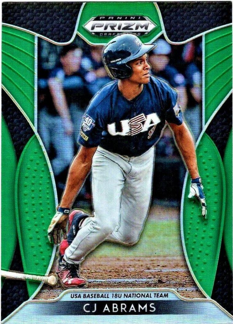 CJ Abrams [Green Prizm] #62