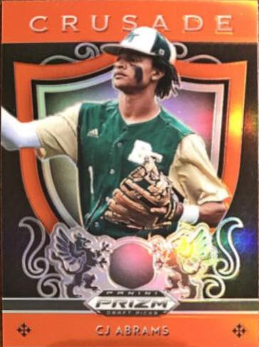 CJ Abrams [Orange Prizm] #75