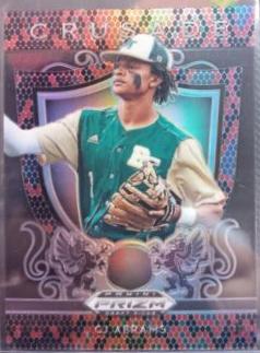 CJ Abrams [Red, Black Snakeskin Prizm] #75