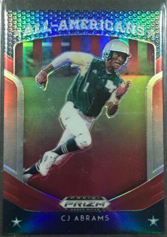 CJ Abrams [Silver Prizm] #77