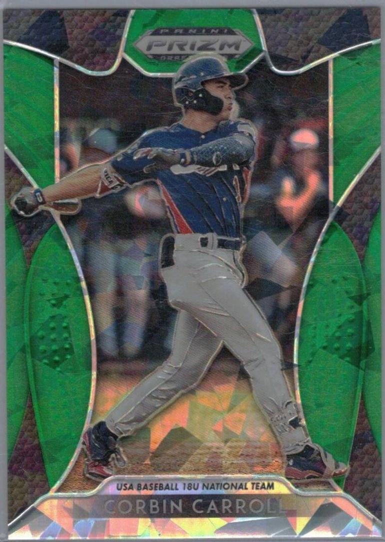 Corbin Carroll [Green Ice Prizm] #53