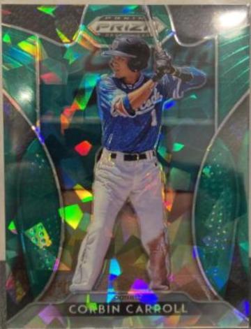 Corbin Carroll [Green Ice Prizm] #9