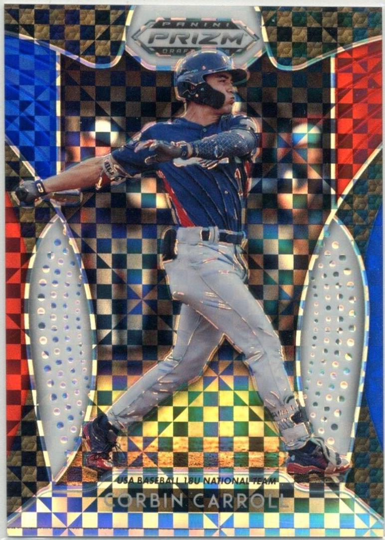 Corbin Carroll [Red, White, Blue Prizm] #53