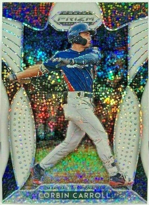 Corbin Carroll [White Sparkle Prizm] #53
