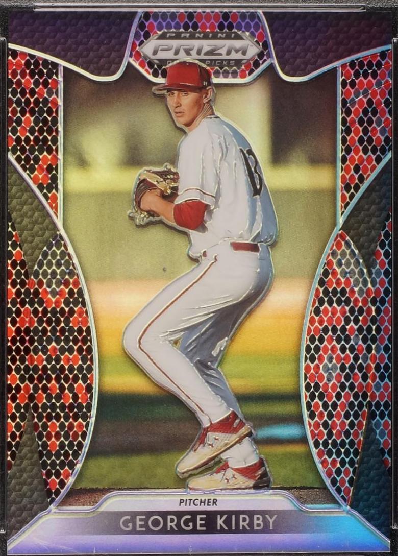 George Kirby [Red, Black Snakeskin Prizm] #31