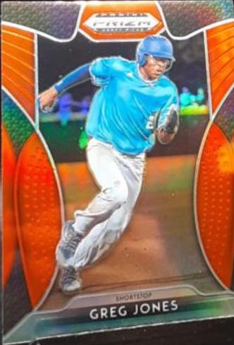 Greg Jones [Orange Prizm] #85