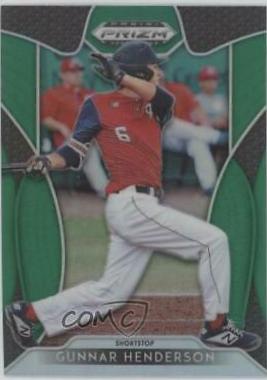 Gunnar Henderson [Green Prizm] #52