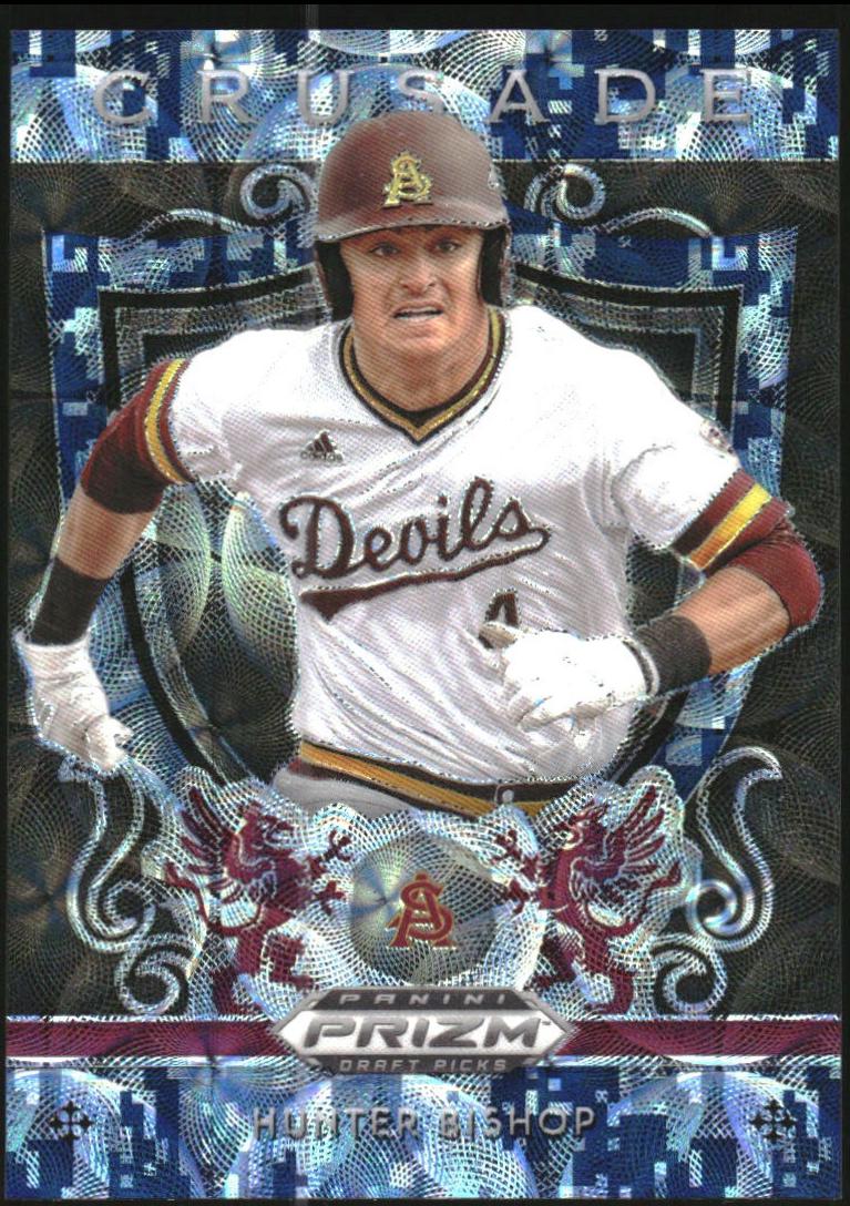 Hunter Bishop [Camo Prizm] #90