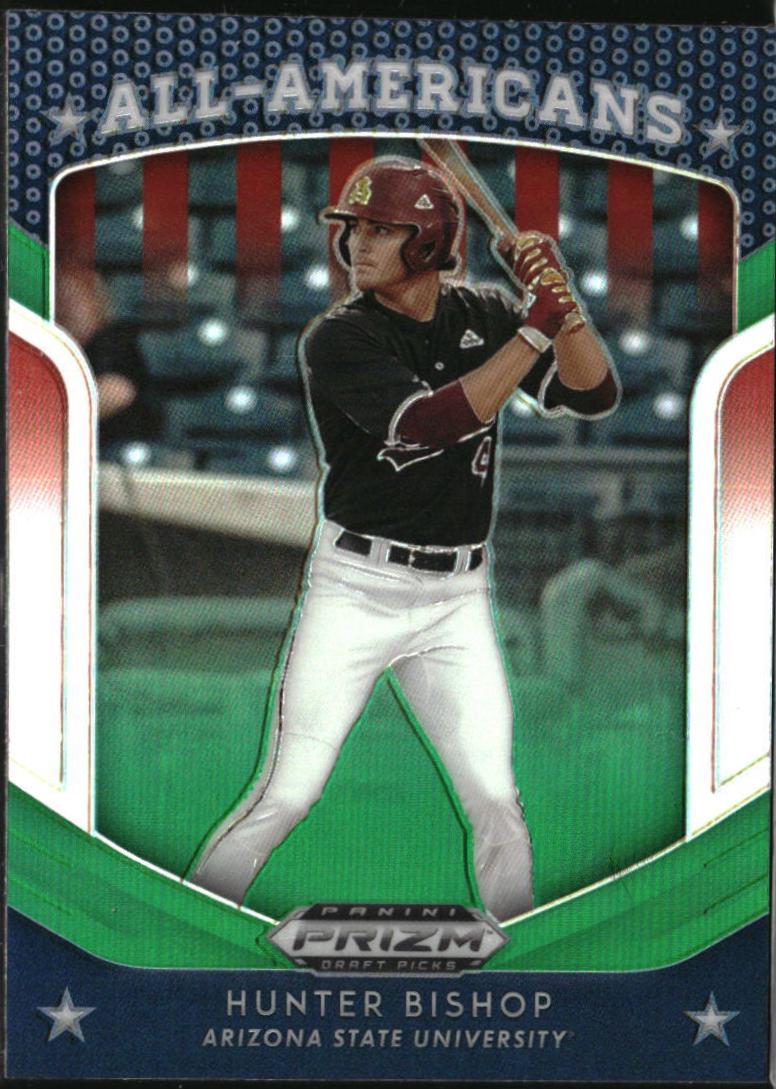 Hunter Bishop [Green Prizm] #66