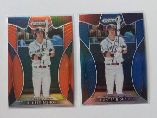 Hunter Bishop [Orange Prizm] #12