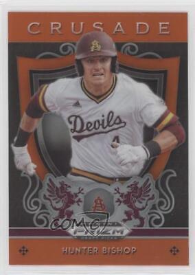Hunter Bishop [Orange Prizm] #90