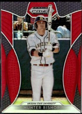 Hunter Bishop [Red Prizm] #12