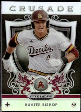 Hunter Bishop [Silver Prizm] #90