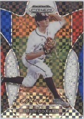 John Doxakis [Red, White, Blue Prizm] #76