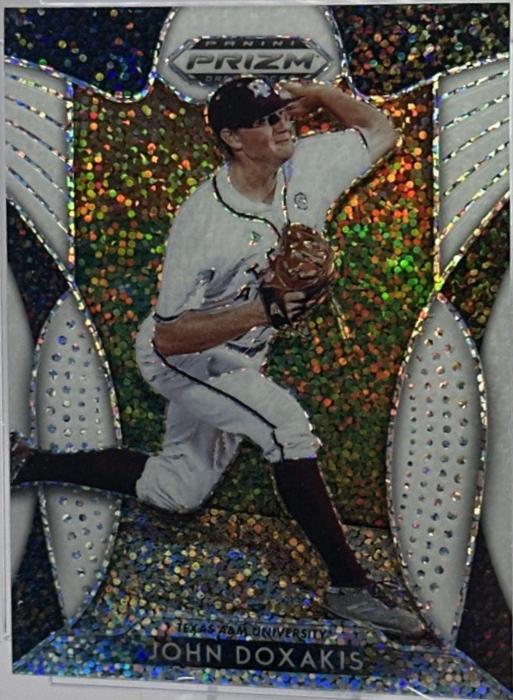John Doxakis [White Sparkle Prizm] #76