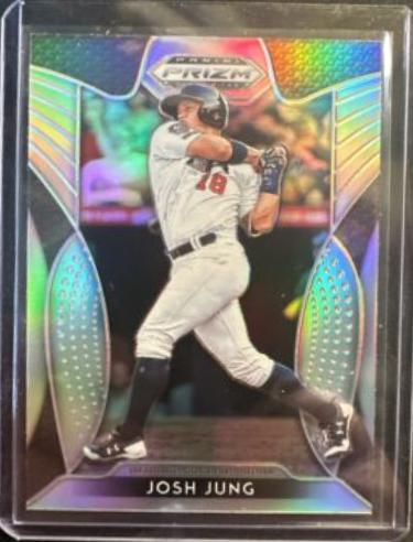 Josh Jung [Red, Black Snakeskin Prizm] #43