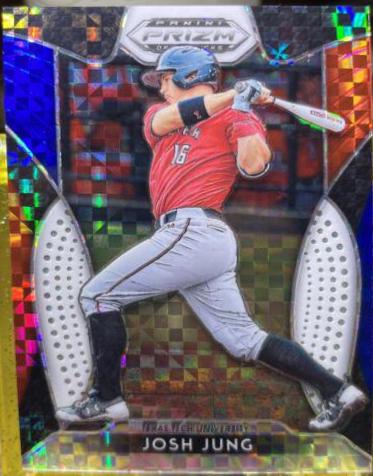 Josh Jung [Red, White, Blue Prizm] #10