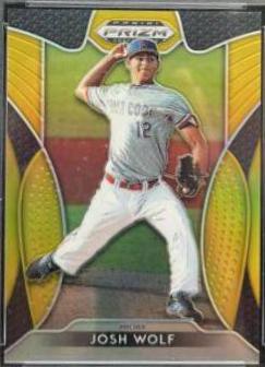 Josh Wolf [Gold Prizm] #63