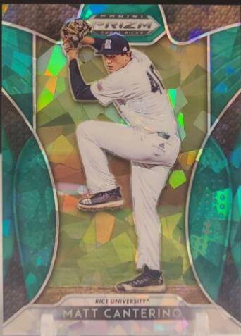 Matt Canterino [Green Ice Prizm] #42