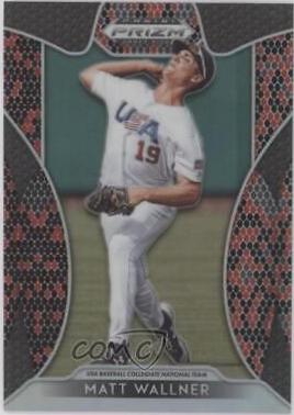 Matt Wallner [Red, Black Snakeskin Prizm] #35