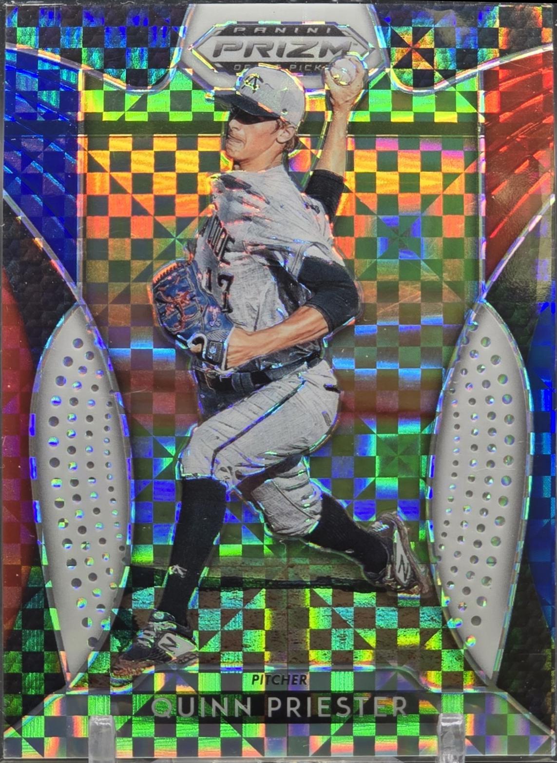 Quinn Priester [Red, White, Blue Prizm] #51