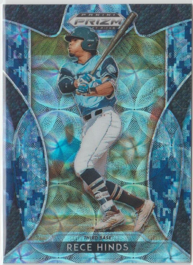 Rece Hinds [Carolina Blue Prizm] #34