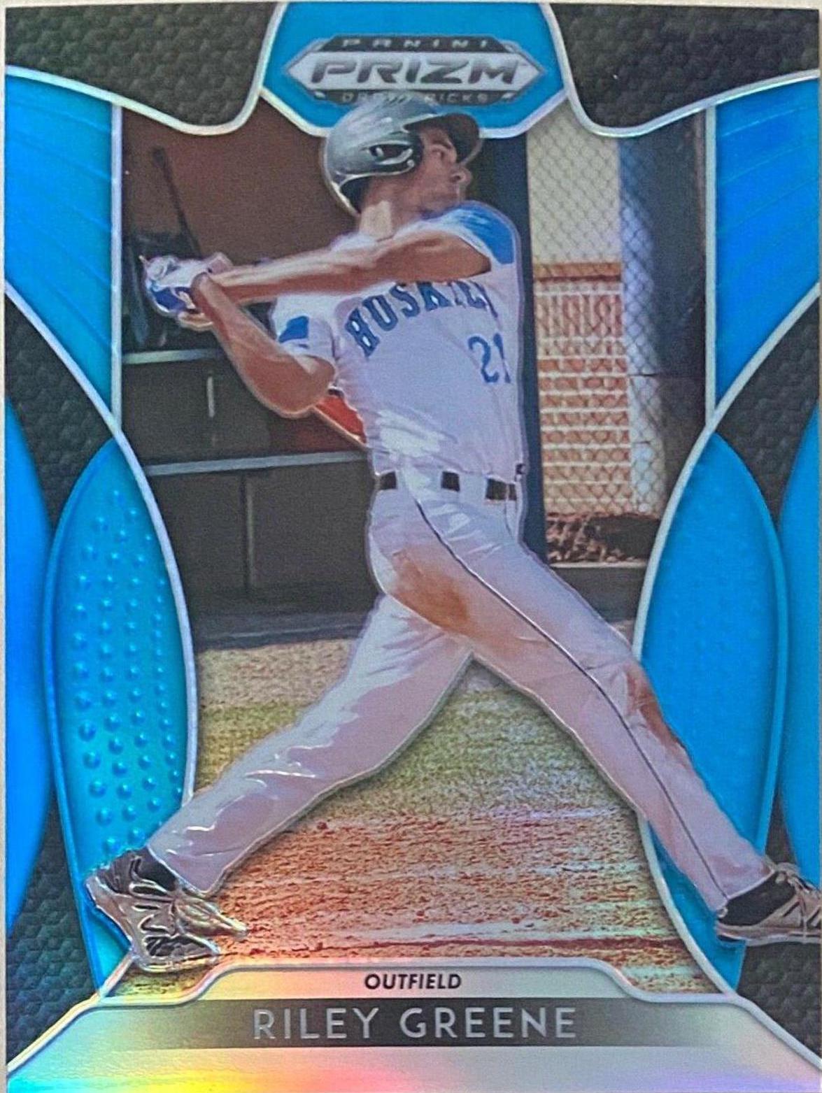 Riley Greene [Carolina Blue Prizm] #5