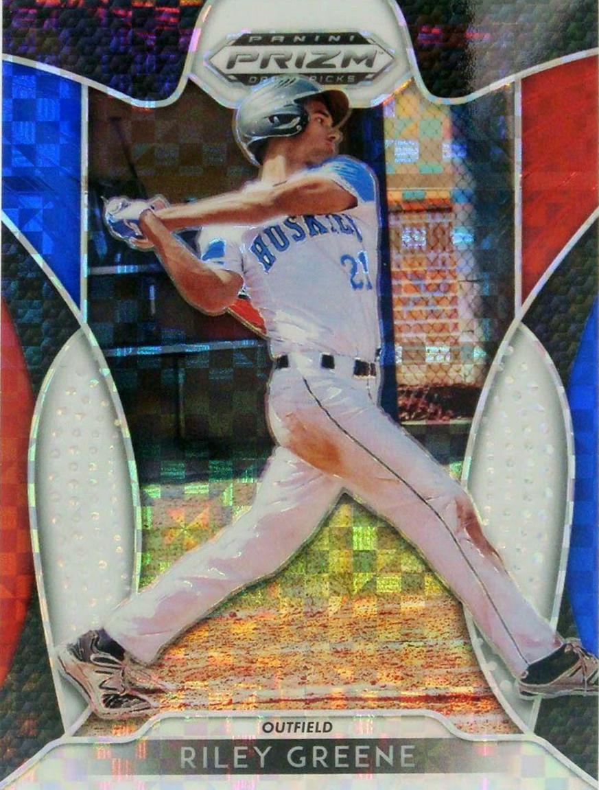 Riley Greene [Red, White, Blue Prizm] #5