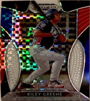 Riley Greene [Red, White, Blue Prizm] #86