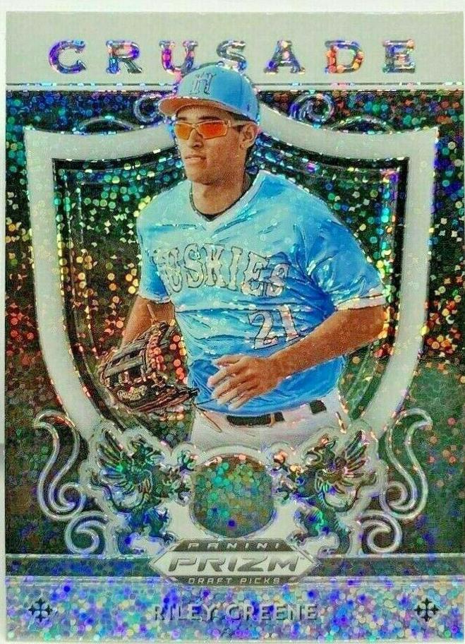Riley Greene [White Sparkle Prizm] #60