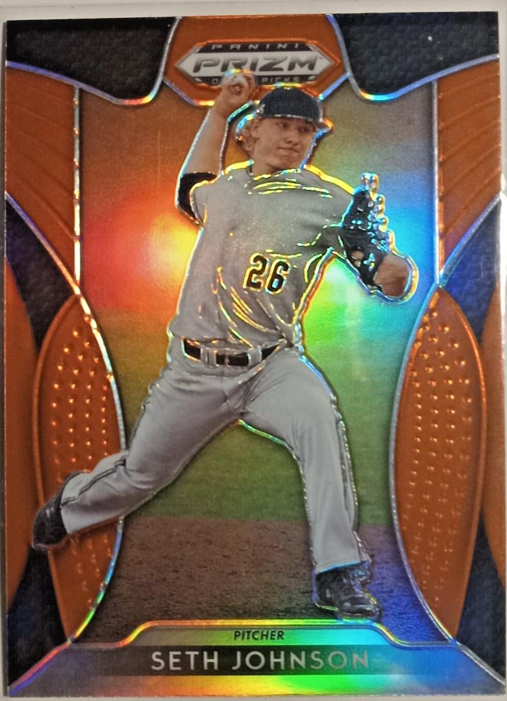 Seth Johnson [Orange Prizm] #38