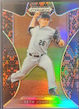 Seth Johnson [Red, Black Snakeskin Prizm] #38
