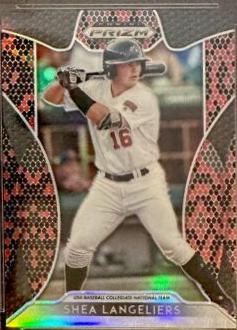 Shea Langeliers [Red, Black Snakeskin Prizm] #26
