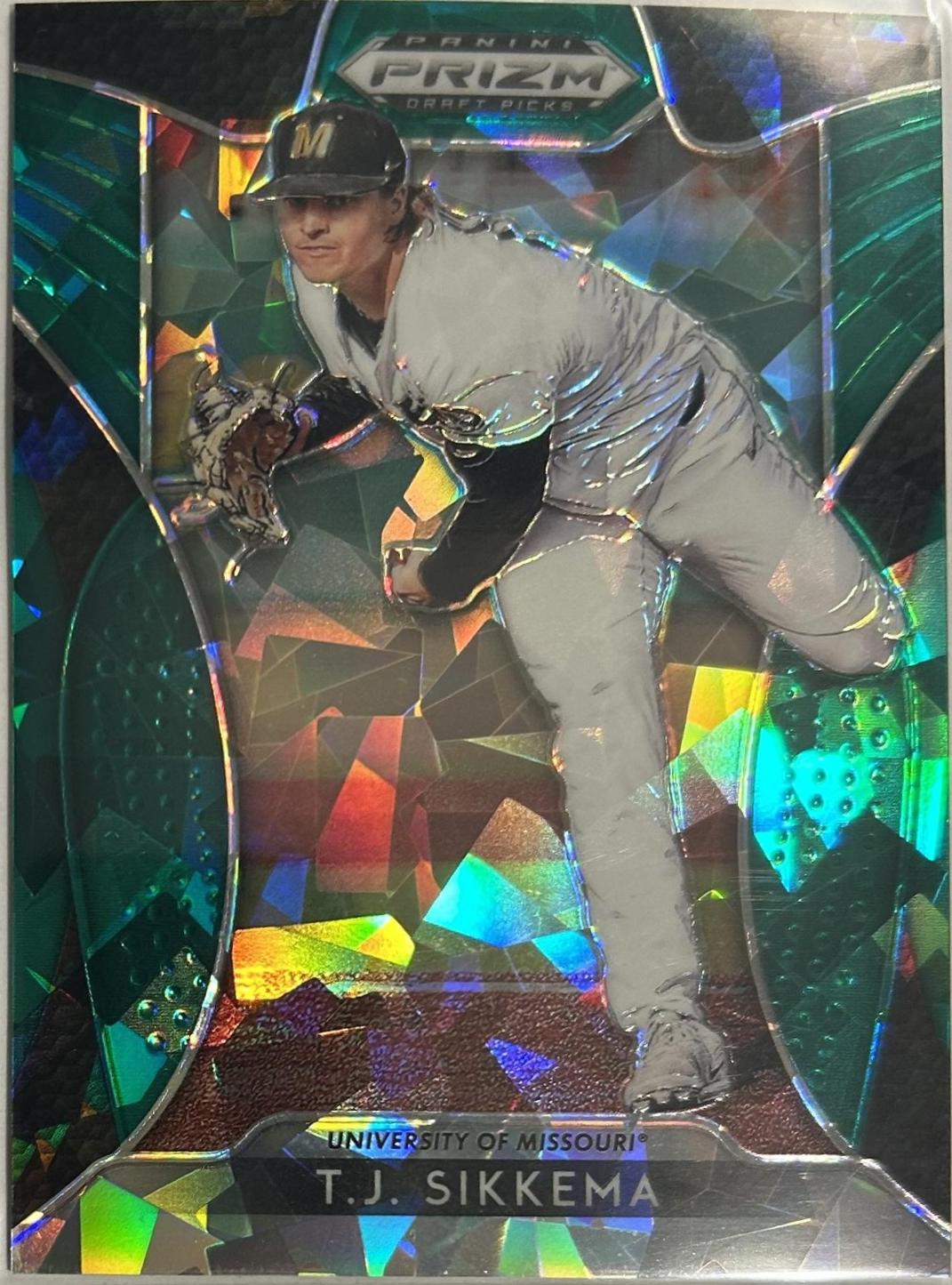 T.J. Sikkema [Green Ice Prizm] #67