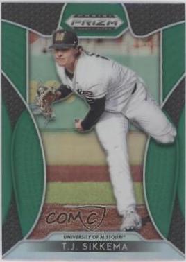 T.J. Sikkema [Green Prizm] #67