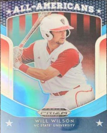 Will Wilson [Carolina Blue Prizm] #33
