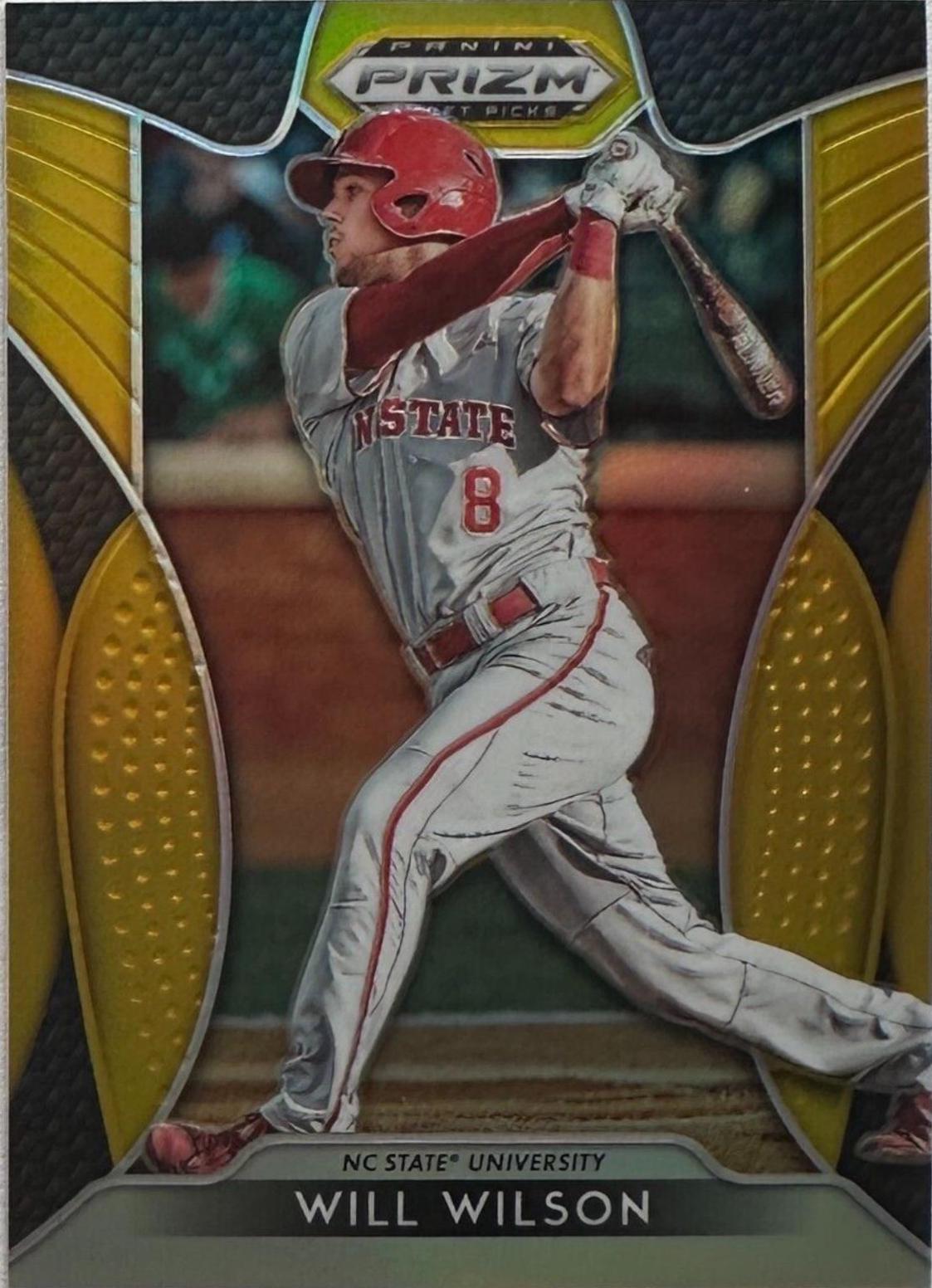 Will Wilson [Gold Prizm] #21