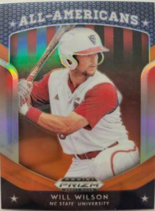 Will Wilson [Orange Prizm] #33