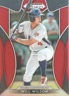 Will Wilson [Red Prizm] #17