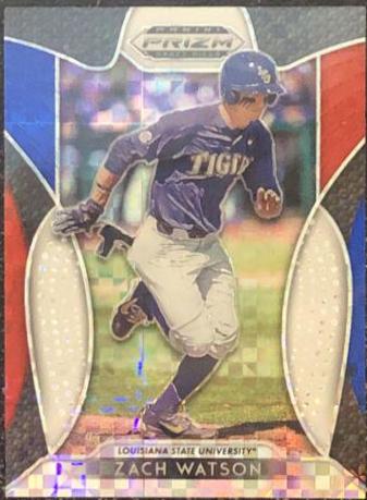 Zach Watson [Red, White, Blue Prizm] #91