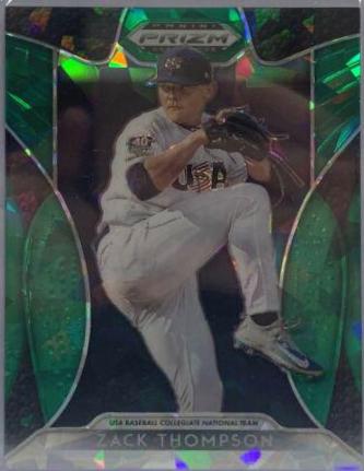 Zack Thompson [Green Ice Prizm] #8